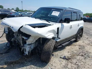 2021 Land Rover Defender with VIN SALE3ERU0M2038671, listed as a IAAI auction lot 42606135 with 79,051 mi miles and . Bid and sale history available at DreamBid. Image 18.
