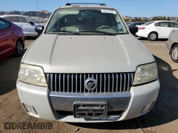 2007 Mercury Mariner with VIN 4M2CU39H87KJ11108, listed as a Copart auction lot 74314124 with 225,901 mi miles and Salvage title. Bid and sale history available at DreamBid. Image 5.