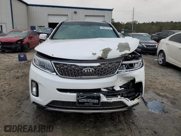 2015 Kia Sorento SX Limited with VIN 5XYKW4A76FG554866, listed as a Copart auction lot 79847234 with 114,582 mi miles and Salvage Title. Bid and sale history available at carsss.com. Image 5.