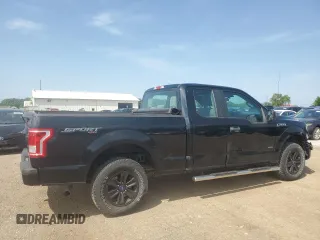 2016 Ford F-150 XLT with VIN 1FTEX1EP6GKG05815, listed as a Copart auction lot 61665735 with 134,834 mi miles and Salvage title. Bid and sale history available at DreamBid. Image 3.