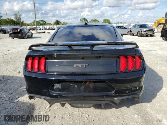 2021 Ford Mustang GT with VIN 1FA6P8CF0M5157658, listed as a Copart auction lot 68723122 with 13,929 mi miles. Bid and sale history available at carsss.com. Image 6.