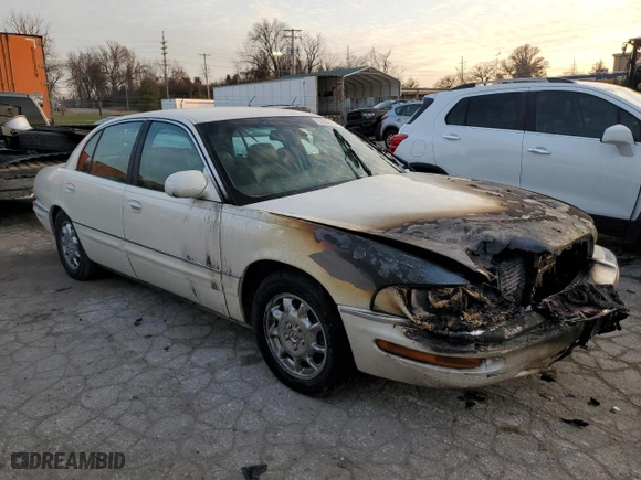 2001 Buick Park Avenue with VIN 1G4CW54K114192216, listed as a Copart auction lot 85066714 with 0 miles and Salvage Title. Bid and sale history available at carsss.com. Image 4.