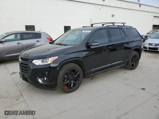 2019 Chevrolet Traverse Premier with VIN 1GNEVKKW7KJ258024, listed as a Copart auction lot 49354375 with 113,850 mi miles and Salvage Title. Bid and sale history available at carsss.com. Image 1.
