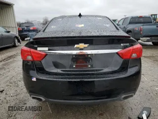 2018 Chevrolet Impala Premier with VIN 2G1125S31J9105505, listed as a Copart auction lot 86197984 with 55,837 mi miles and Salvage Title. Bid and sale history available at DreamBid. Image 6.