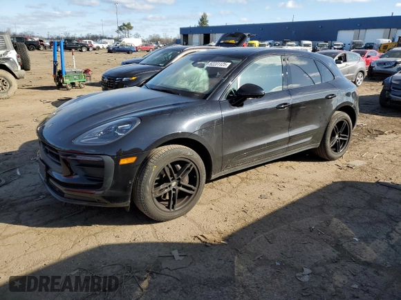 2022 Porsche Macan with VIN WP1AA2A57NLB02293, listed as a Copart auction lot 52231125 with 18,644 mi miles and Non repairable. Bid and sale history available at DreamBid. Image 1.