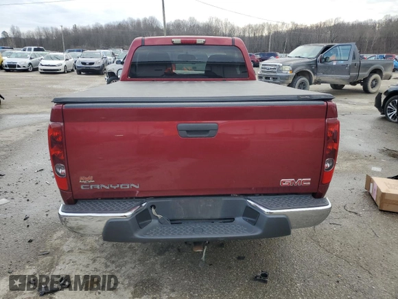 2011 GMC Canyon Work Truck with VIN 1GTC5LF90B8125932, listed as a Copart auction lot 86343944 with 231,587 mi miles and Salvage Title. Bid and sale history available at carsss.com. Image 6.