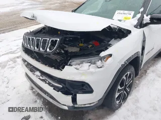 2023 Jeep Compass Limited with VIN 3C4NJDCN1PT519895, listed as a IAAI auction lot 41650298 with 14,119 mi miles and . Bid and sale history available at carsss.com. Image 6.