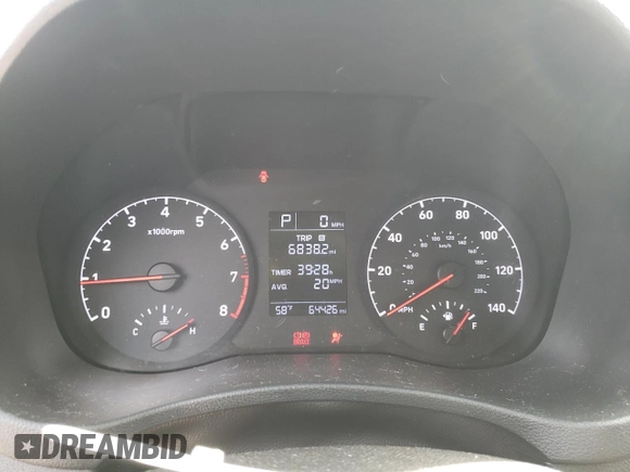 2018 Hyundai Accent SEL z VIN 3KPC24A34JE033096, wystawiony jako Copart lot #52098445 z przebiegiem 64 426 mil mil oraz Szkoda całkowita • Salvage title. Historia ofert i sprzedaży dostępna na DreamBid. Obrazek 9.