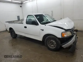 2000 Ford F-150 XL with VIN 1FTRF17L7YNB52822, listed as a Copart auction lot 43421495 with 103,753 mi miles and Salvage title. Bid and sale history available at DreamBid. Image 4.
