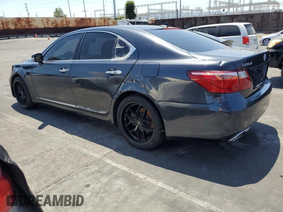 2010 Lexus LS 460 with VIN JTHBL5EF2A5092421, listed as a Copart auction lot 66756174 with 214,879 mi miles and Salvage title. Bid and sale history available at DreamBid. Image 2.