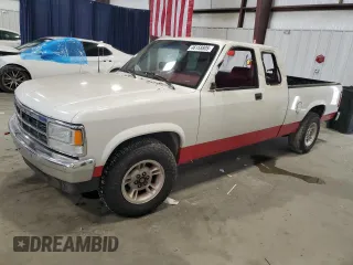 1993 Dodge Dakota with VIN 1B7FL23X3PS180403, listed as a Copart auction lot 46158805 with 0 mi miles and Salvage Title. Bid and sale history available at carsss.com. Image 1.