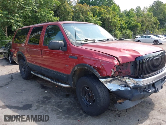 2000 Ford Excursion Limited with VIN 1FMNU43S5YEB26119, listed as a IAAI auction lot 42458492 with 234,586 mi miles and . Bid and sale history available at DreamBid. Image 1.
