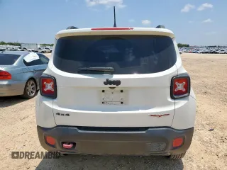 2017 Jeep Renegade Trailhawk z VIN ZACCJBCB5HPE59954, wystawiony jako Copart lot #58703705 z przebiegiem 155 407 mil mil oraz Szkoda całkowita • Salvage title. Historia ofert i sprzedaży dostępna na DreamBid. Obrazek 6.
