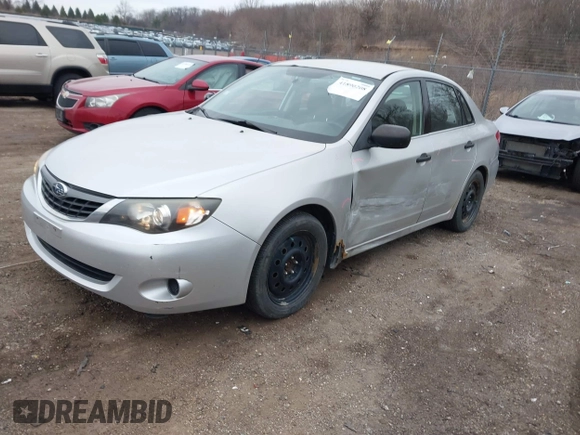 2008 Subaru Impreza Sedan (Natl) i w/Premium Pkg with VIN JF1GE61658H504293, listed as a IAAI auction lot 41890208 with 123,153 mi miles. Bid and sale history available at carsss.com. Image 2.