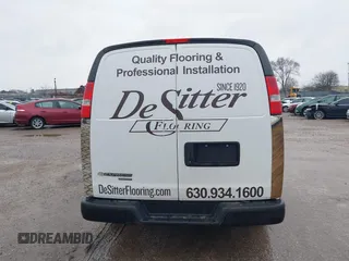 2016 Chevrolet Express Cargo Van with VIN 1GCWGBFF8G1135759, listed as a IAAI auction lot 41452031 with 96,893 mi miles. Bid and sale history available at carsss.com. Image 16.