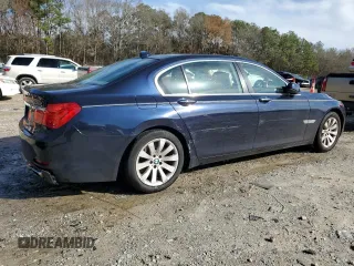 2011 BMW 7 Series 750Li with VIN WBAKB8C54BC852293, listed as a Copart auction lot 45215695 with 179,986 mi miles and Salvage title. Bid and sale history available at DreamBid. Image 3.