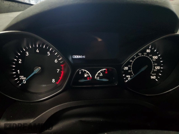 2019 Ford Escape Titanium with VIN 1FMCU9J9XKUA41715, listed as a Copart auction lot 57483725 with 30,644 mi miles and Salvage title. Bid and sale history available at DreamBid. Image 9.