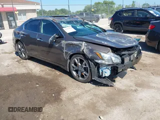 2014 Nissan Maxima SV with VIN 1N4AA5AP9EC441275, listed as a IAAI auction lot 42586862 with Not provided miles and . Bid and sale history available at DreamBid. Image 1.