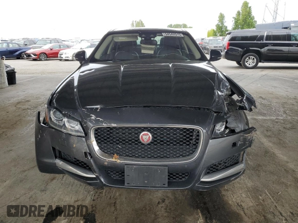2018 Jaguar XF with VIN SAJBK4EV4JCY55834, listed as a Copart auction lot 54542515 with 50,170 mi miles and Salvage title. Bid and sale history available at DreamBid. Image 5.