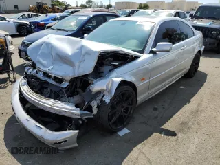 2001 BMW 3 Series 330Ci with VIN WBABN53411JU35558, listed as a Copart auction lot 68663944 with 84,000 mi miles and Salvage Title. Bid and sale history available at carsss.com. Image 1.