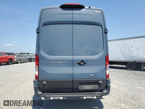 2020 Ford Transit Cargo with VIN 1FTBR3X80LKA72255, listed as a Copart auction lot 57000205 with 66,431 mi miles and Salvage Title. Bid and sale history available at DreamBid. Image 6.
