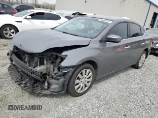2017 Nissan Sentra S with VIN 3N1AB7AP4HY242359, listed as a Copart auction lot 48568255 with 145,417 mi miles and Salvage title. Bid and sale history available at DreamBid. Image 1.