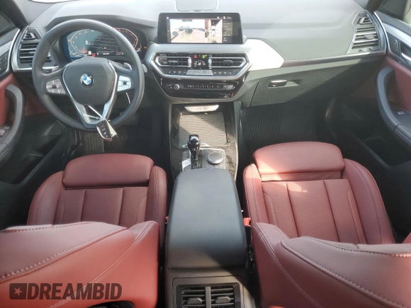 2024 BMW X3 xDrive30i with VIN 5UX53DP08R9T75944, listed as a Copart auction lot 44019865 with 11,777 mi miles and Salvage Title. Bid and sale history available at carsss.com. Image 8.