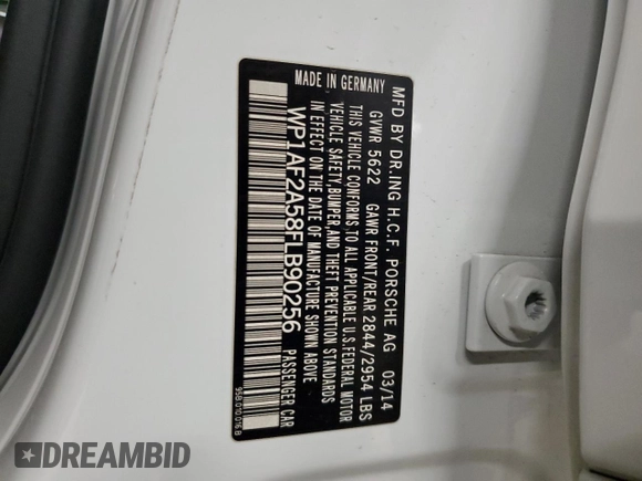 2015 Porsche Macan Turbo z VIN WP1AF2A58FLB90256, wystawiony jako Copart lot #52636165 z przebiegiem 88 325 mil mil oraz Szkoda całkowita • Salvage title. Historia ofert i sprzedaży dostępna na DreamBid. Obrazek 15.