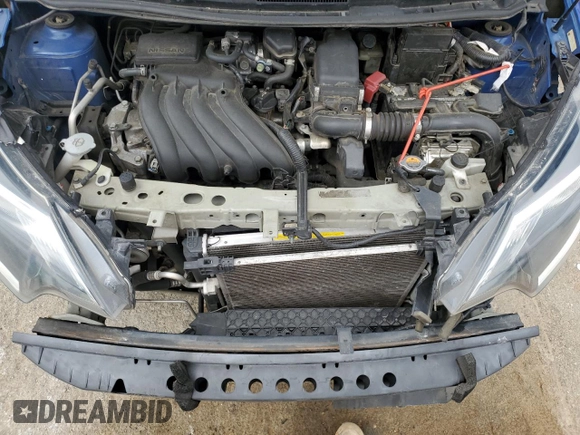2017 Nissan Note SV with VIN 3N1CE2CP9HL365362, listed as a Copart auction lot 54353235 with Not provided miles and Salvage title. Bid and sale history available at DreamBid. Image 11.