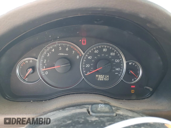 2008 Subaru Outback z VIN 4S4BP60C186315976, wystawiony jako Copart lot #50186035 z przebiegiem 266 753 mil mil oraz Czysty tytuł • Clean title. Historia ofert i sprzedaży dostępna na DreamBid. Obrazek 9.