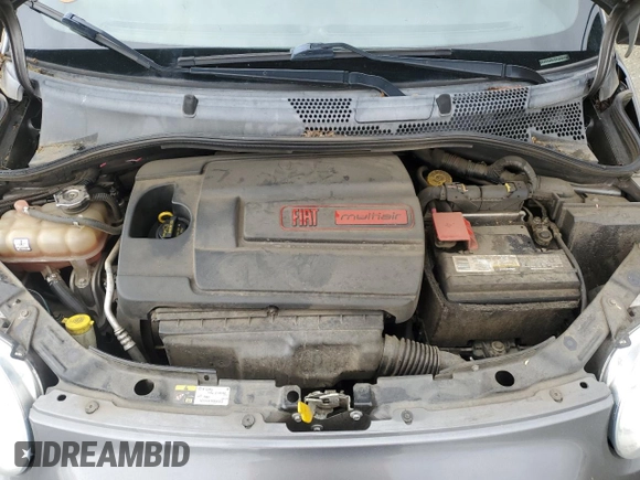 2013 FIAT 500 Sport with VIN 3C3CFFBR2DT726370, listed as a Copart auction lot 49909755 with 69,483 mi miles and Salvage Title. Bid and sale history available at carsss.com. Image 11.