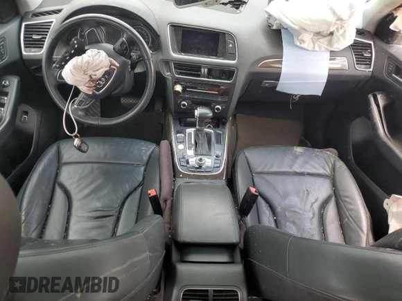 2014 Audi Q5 Premium Plus z VIN WA1LFAFP2EA104331, wystawiony jako Copart lot #56336885 z przebiegiem Nie podano mil oraz Szkoda całkowita • Salvage title. Historia ofert i sprzedaży dostępna na DreamBid. Obrazek 8.