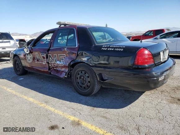 2008 Ford Police Interceptor with VIN 2FAHP71V18X129353, listed as a Copart auction lot 44804505 with 100,235 mi miles and Salvage Title. Bid and sale history available at carsss.com. Image 2.