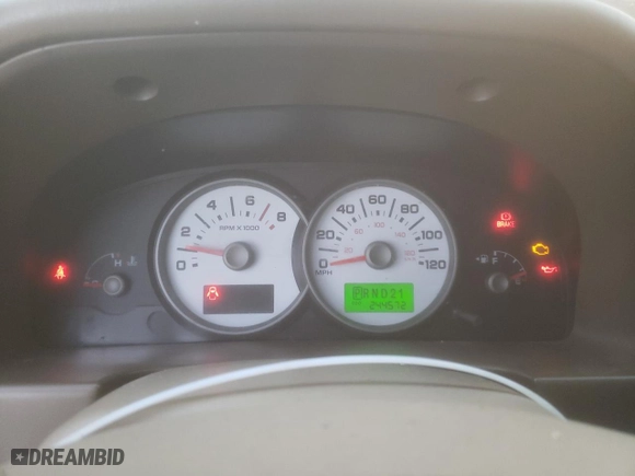 2005 Ford Escape XLT with VIN 1FMCU031X5KA51812, listed as a Copart auction lot 47661045 with 244,572 mi miles and Salvage Title. Bid and sale history available at carsss.com. Image 9.