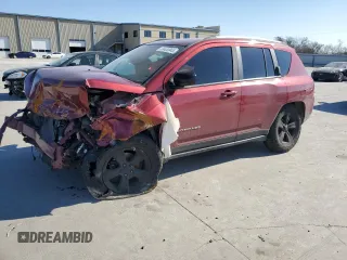 2016 Jeep Compass Sport with VIN 1C4NJDBB8GD741928, listed as a Copart auction lot 89400845 with 137,582 mi miles and Salvage Title. Bid and sale history available at carsss.com. Image 1.
