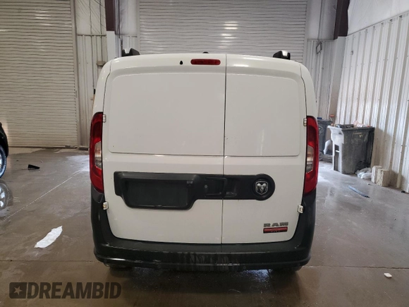 2017 Ram ProMaster City Cargo Tradesman z VIN ZFBERFAB6H6D39181, wystawiony jako Copart lot #59185845 z przebiegiem 152 780 mil mil oraz Nie do naprawy • Non repairable. Historia ofert i sprzedaży dostępna na DreamBid. Obrazek 6.