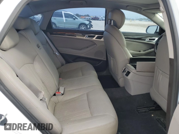 2016 Hyundai Genesis 3.8L with VIN KMHGN4JE9GU139205, listed as a Copart auction lot 73884994 with 0 mi miles and Non Repairable. Bid and sale history available at carsss.com. Image 10.