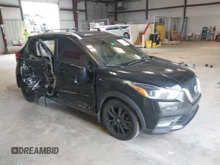 2020 Nissan Kicks SR with VIN 3N1CP5DV2LL569826, listed as a IAAI auction lot 41701177 with 67,023 mi miles. Bid and sale history available at carsss.com. Image 1.