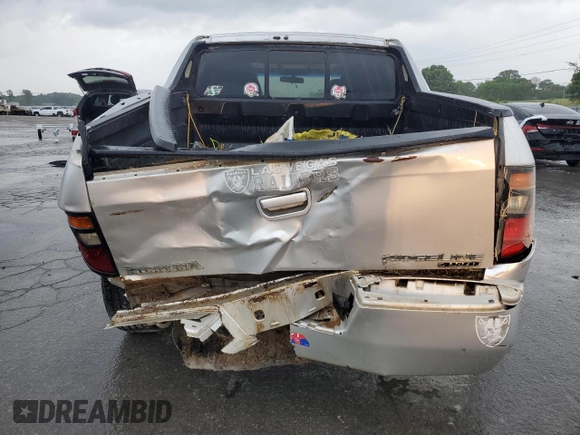 2006 Honda Ridgeline RTL z VIN 2HJYK16546H544183, wystawiony jako Copart lot #57426655 z przebiegiem 162 878 mil mil oraz Szkoda całkowita • Salvage title. Historia ofert i sprzedaży dostępna na DreamBid. Obrazek 6.