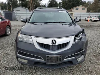 2013 Acura MDX Advance with VIN 2HNYD2H8XDH523275, listed as a Copart auction lot 81546104 with 187,845 mi miles and Salvage Title. Bid and sale history available at DreamBid. Image 5.