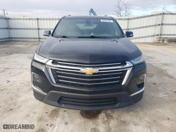 2022 Chevrolet Traverse LT Leather with VIN 1GNEVHKW6NJ110728, listed as a Copart auction lot 86633104 with 84,506 mi miles and Salvage Title. Bid and sale history available at carsss.com. Image 5.