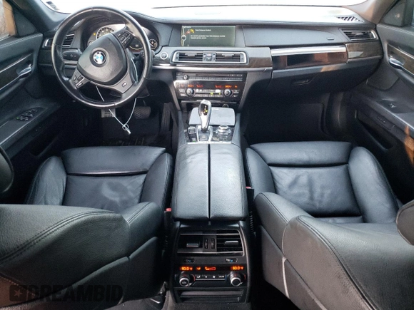 2012 BMW 7 Series 740Li with VIN WBAKB4C53CC576926, listed as a Copart auction lot 80361594 with 100,675 mi miles and Clean Title. Bid and sale history available at carsss.com. Image 8.