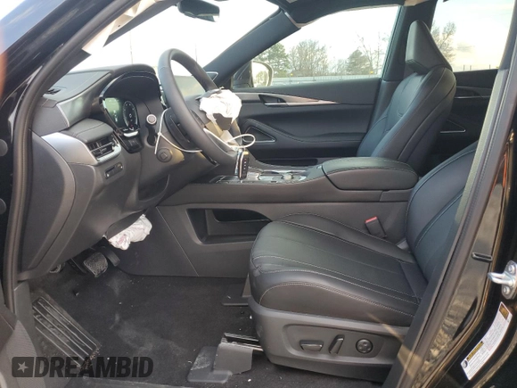 2025 Infiniti QX60 Luxe с VIN 5N1AL1FS4SC335155, выставлен на аукционе Copart как лот 85794674 с пробегом 1 278 миль миль и Списание • Salvage title. История ставок и продаж доступна на DreamBid. Изображение 7.