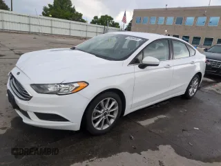 2017 Ford Fusion SE z VIN 3FA6P0H77HR142774, wystawiony jako Copart lot #59056695 z przebiegiem 92 673 mil mil oraz Szkoda całkowita • Salvage title. Historia ofert i sprzedaży dostępna na DreamBid. Obrazek 1.