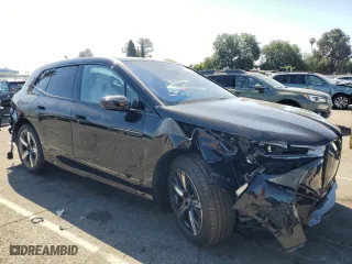 2025 BMW iX xDrive50 with VIN WB523CF05SCT96190, listed as a Copart auction lot 52585415 with 1,894 mi miles and Salvage Title. Bid and sale history available at carsss.com. Image 4.