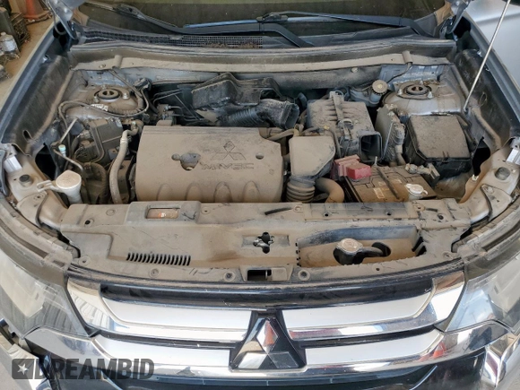2016 Mitsubishi Outlander ES with VIN JA4AD2A37GZ033834, listed as a Copart auction lot 61653055 with 240,855 mi miles and Clean title. Bid and sale history available at DreamBid. Image 12.