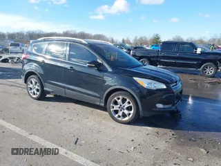 2015 Ford Escape Titanium with VIN 1FMCU0JX8FUC34459, listed as a IAAI auction lot 41394012 with 154,077 mi miles. Bid and sale history available at carsss.com. Image 1.