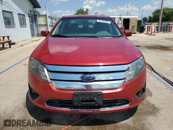 2010 Ford Fusion SE with VIN 3FAHP0HG9AR180165, listed as a Copart auction lot 62168585 with 99,706 mi miles and Salvage title. Bid and sale history available at DreamBid. Image 5.
