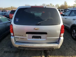 2008 Chevrolet Uplander LS with VIN 1GNDV23W38D204477, listed as a Copart auction lot 80031134 with 125,111 mi miles and Salvage Title. Bid and sale history available at carsss.com. Image 6.