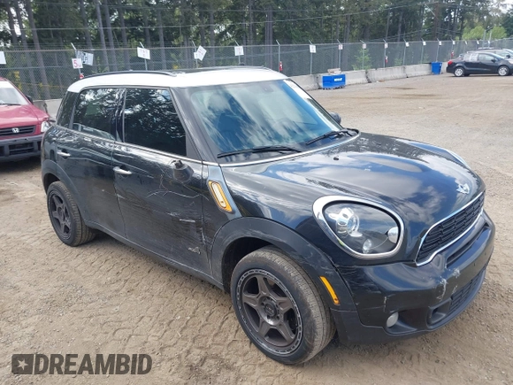 2012 MINI Countryman S with VIN WMWZC5C59CWM12757, listed as a IAAI auction lot 42276546 with 159,772 mi miles and . Bid and sale history available at DreamBid. Image 13.